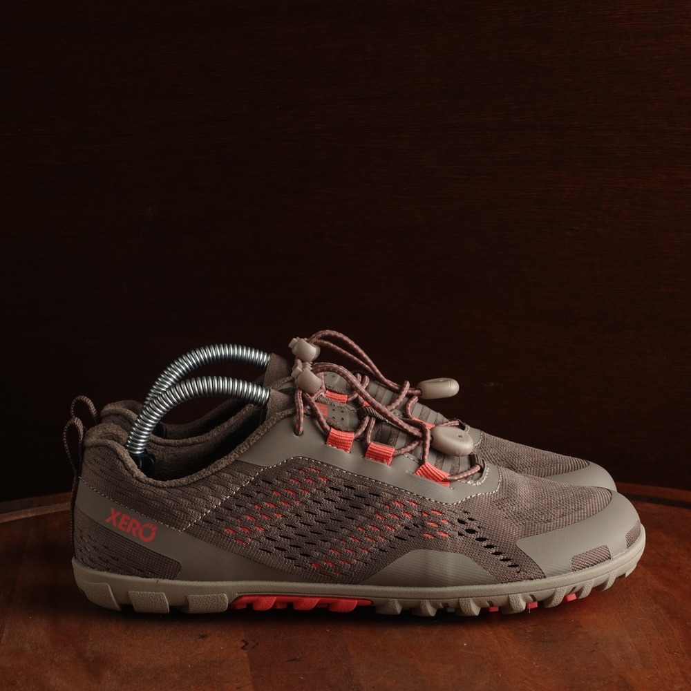 Xero Shoes Sneakers Womens SZ 7 Gray Aqua X Sport Athletic Barefoot Minimalist